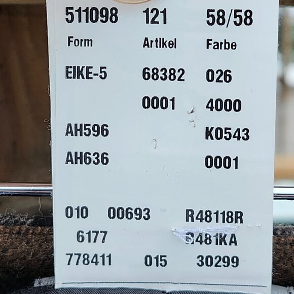 Atelier Gardeur Germany Plaid Skirt Wool Women's Size 16 XL - Picture 7 of 8